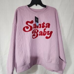 Santa baby Grayson/Threads ugly sweater women's Large